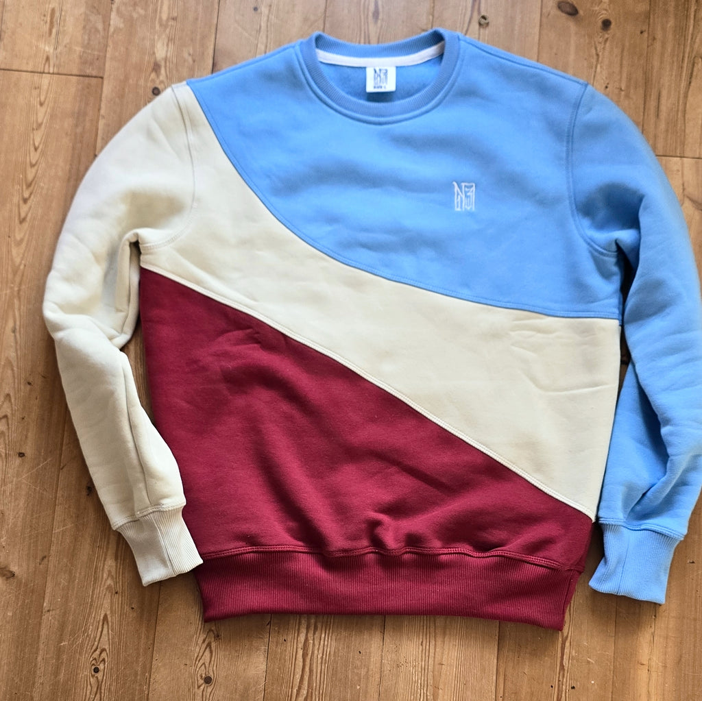 Sweater Retro Colourblock