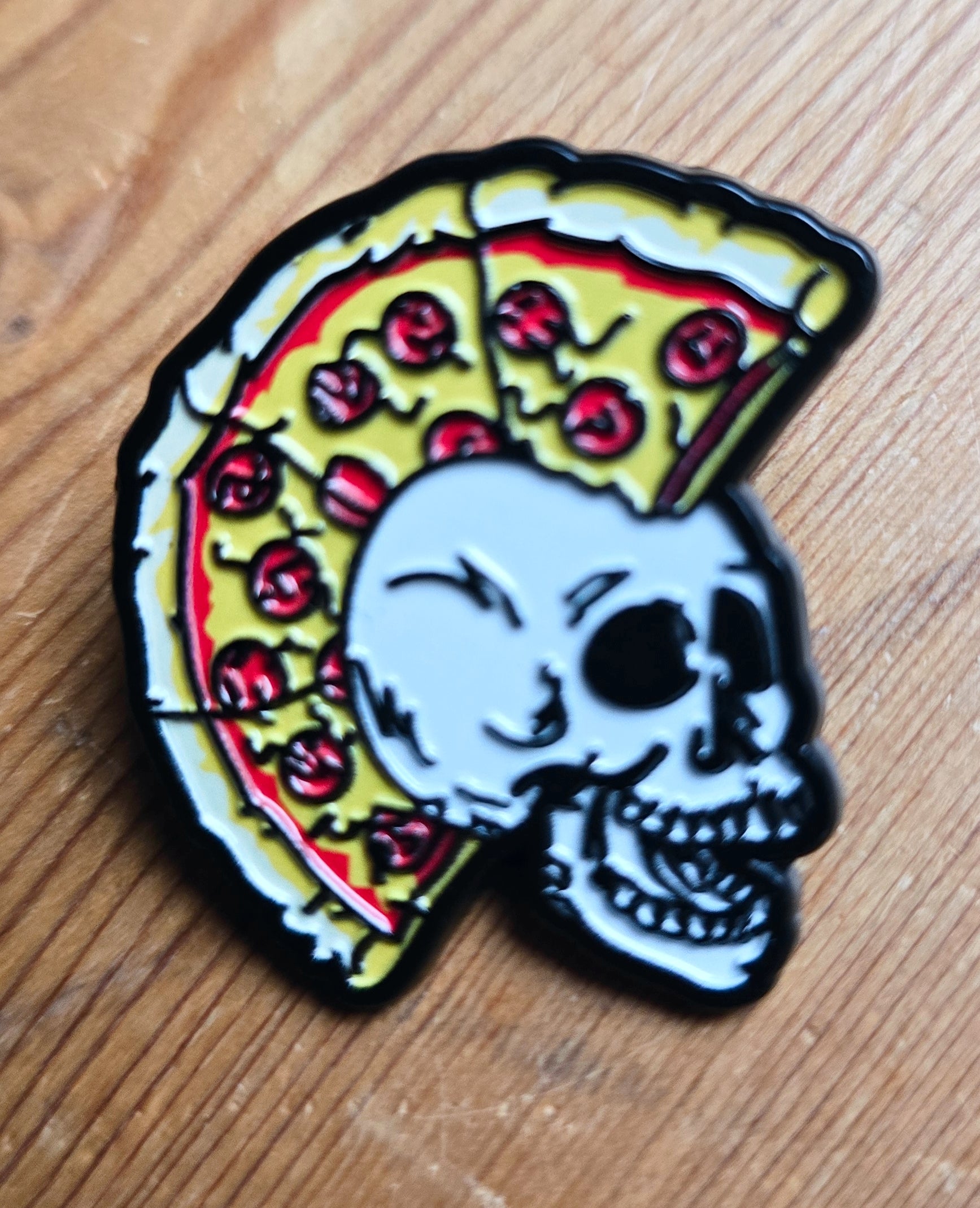 Pizza Punk Pin