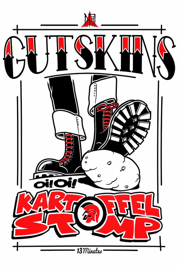 PREORDER 13MINUTES × RAGTAG ARTWORX Kartoffelstomp-Shirt