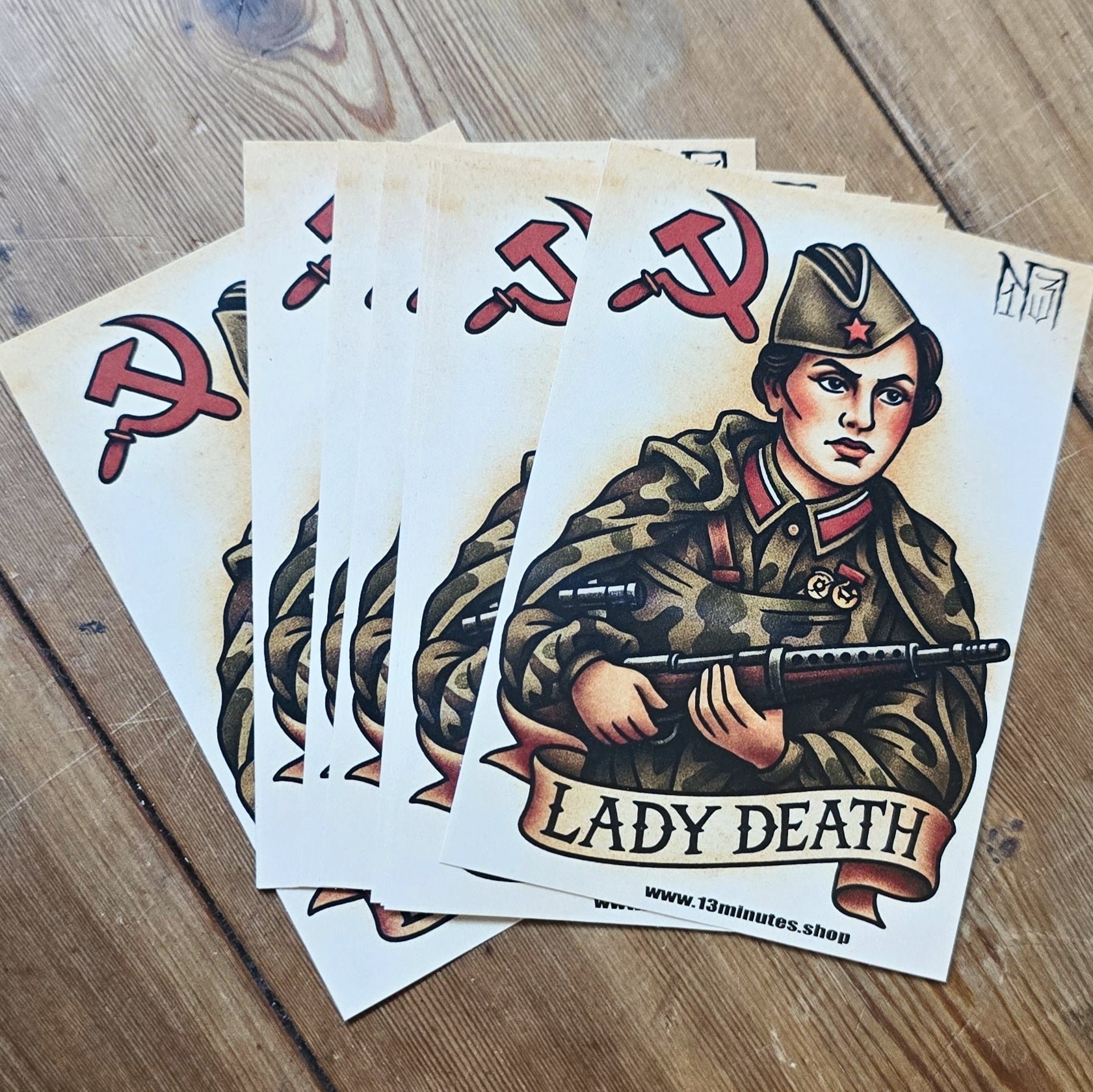 Stickerpack Lady Death