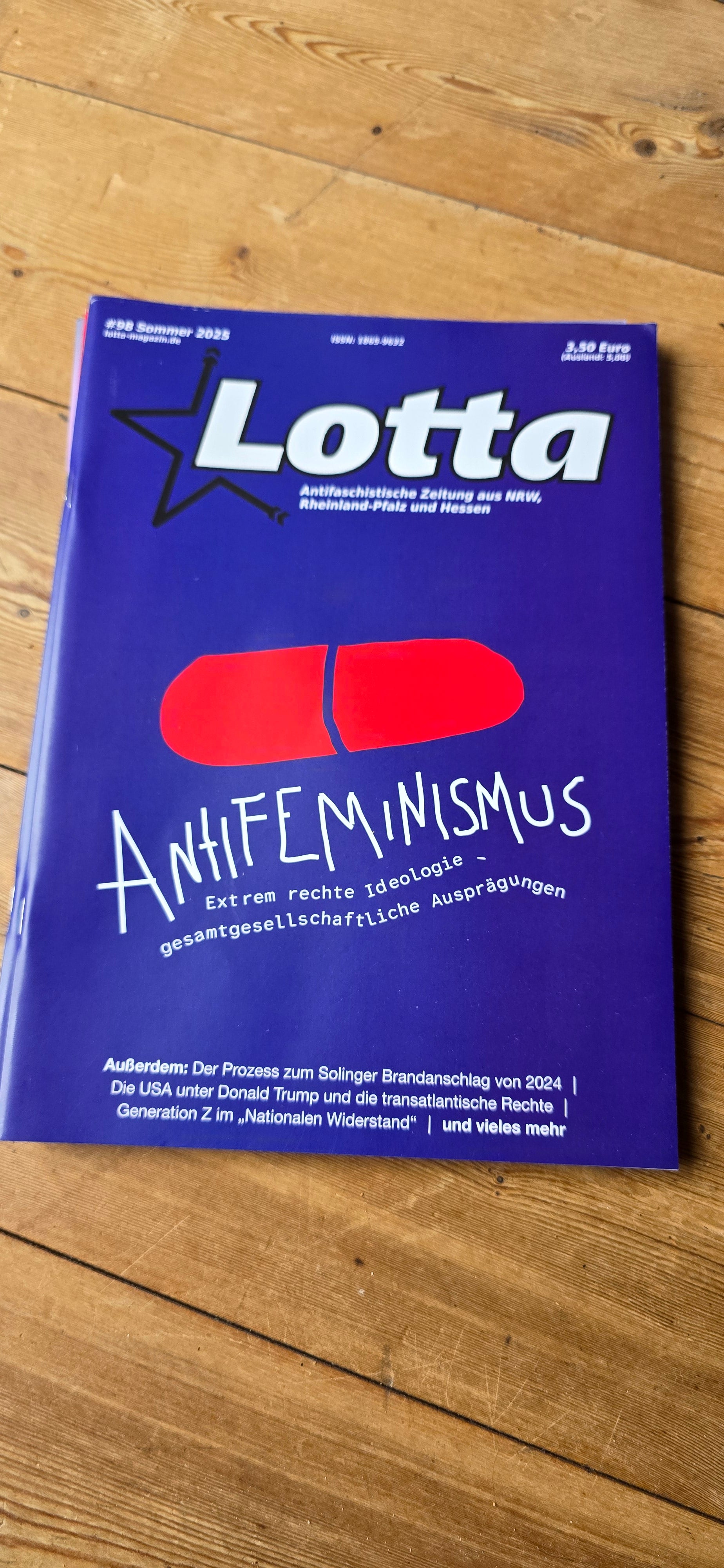 LOTTA Antifaschistische Zeitung #98 Sommer 2025